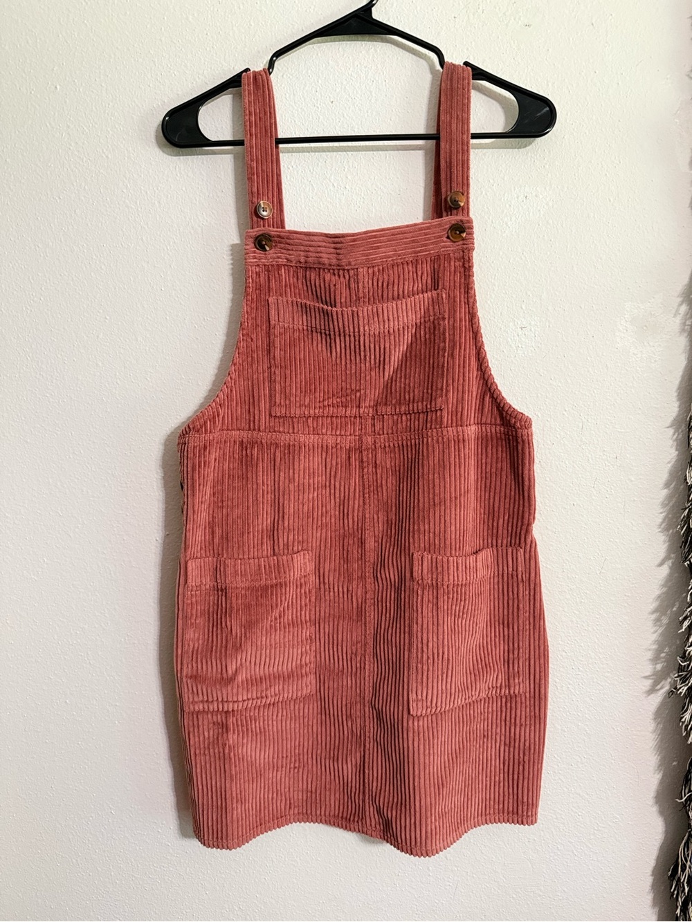 wild fable Rose Corduroy Pinafore Midi Dress